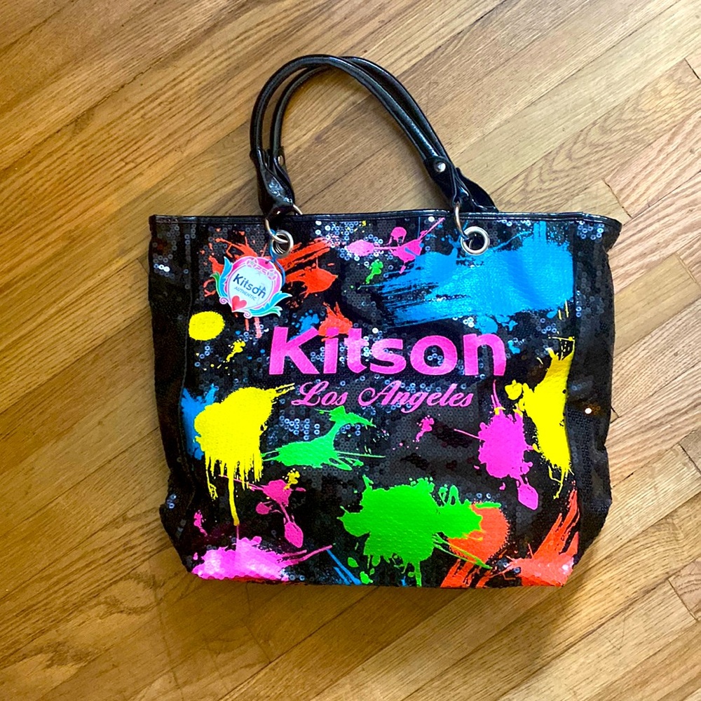 Colorful Kitson Tote Bag